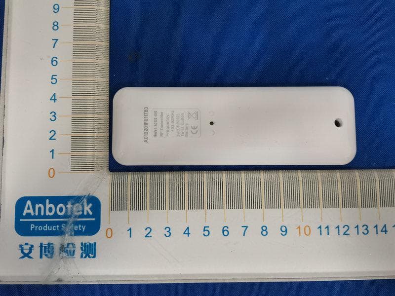 window opener remote control - FCC ID 2AY5E-AC123 - HangZhou ZhaoTeng Technology Co., Ltd