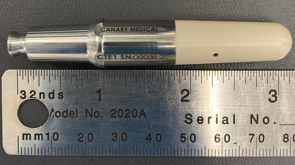 Med Radio Implant (CTE) - FCC ID 2AYAJ-CTE1 - Canary Medical USA LLC