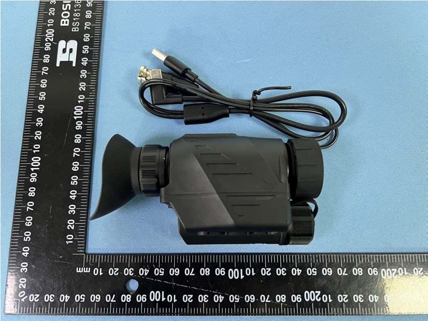 Monocular Head Mounted Thermal Imager - FCC ID 2AYGT-JYM - IRay Technology Co., Ltd.