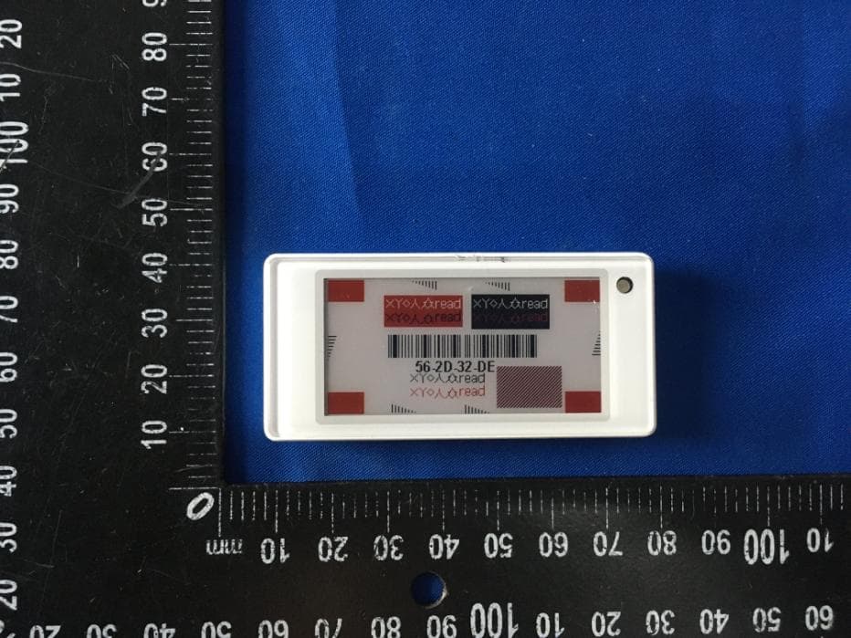Electronic shelf label - FCC ID 2AYMH-NEBULAR-213D - HANSHOW TECHNOLOGY CO.,LTD.