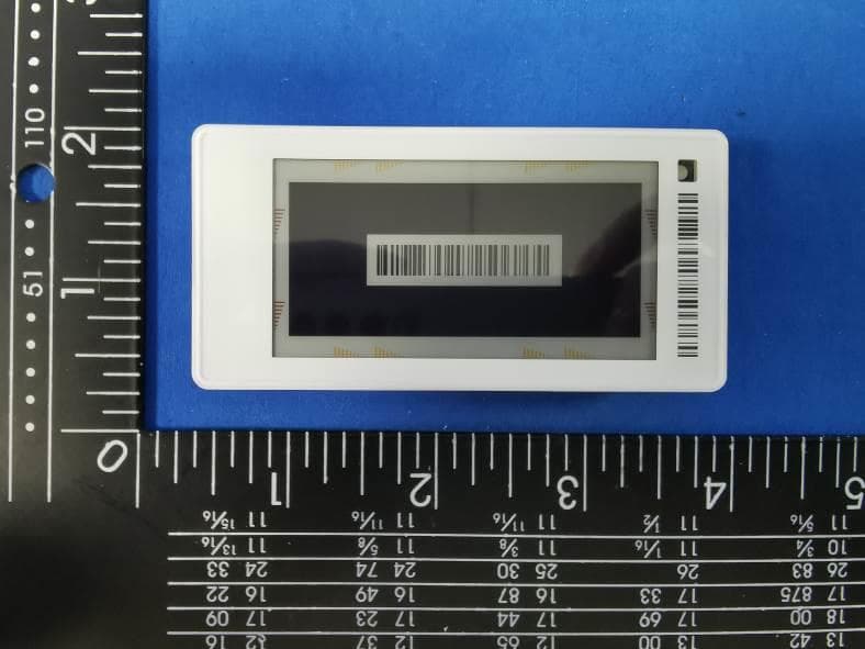 Electronic shelf label - FCC ID 2AYMH-STELLARQ-266 - HANSHOW TECHNOLOGY CO.,LTD.