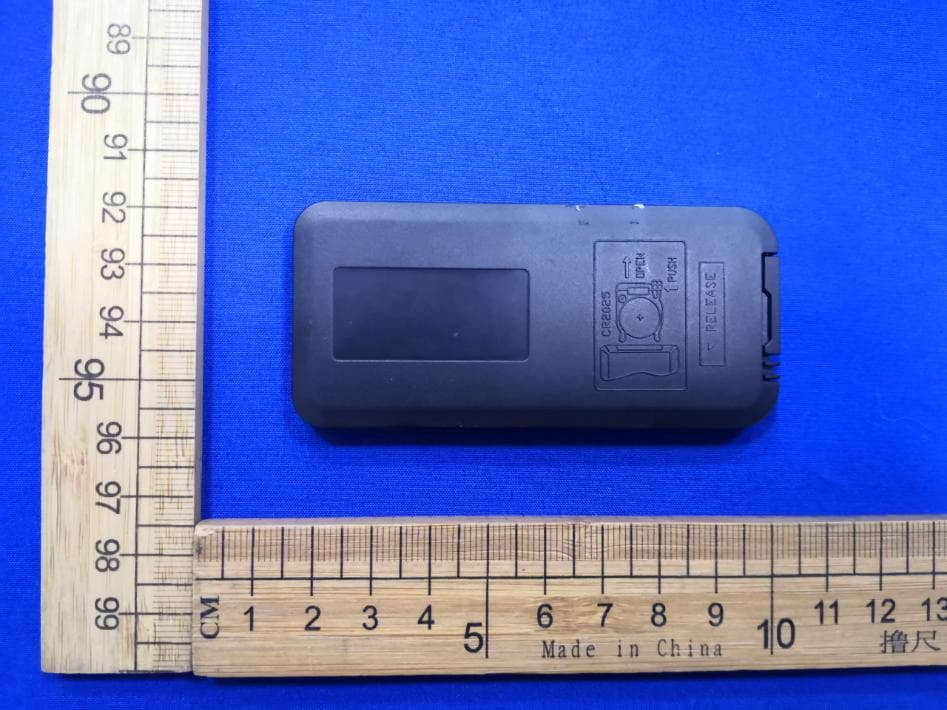 HH muti-color RF remote control with 20 buttons - FCC ID 2AYQA-HHMUTI - Guangdong Fengshang Intelligent Photoelectricity Co.,Ltd.