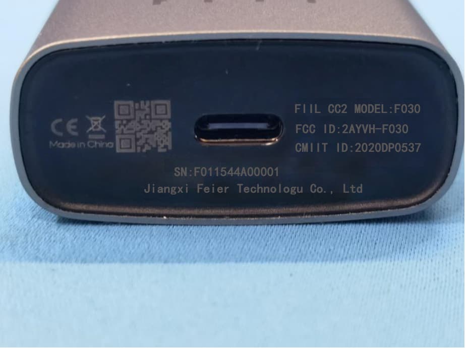 FIIL CC2 - FCC ID 2AYVH-F030 - Jiangxi Feier Technology Co., Ltd.