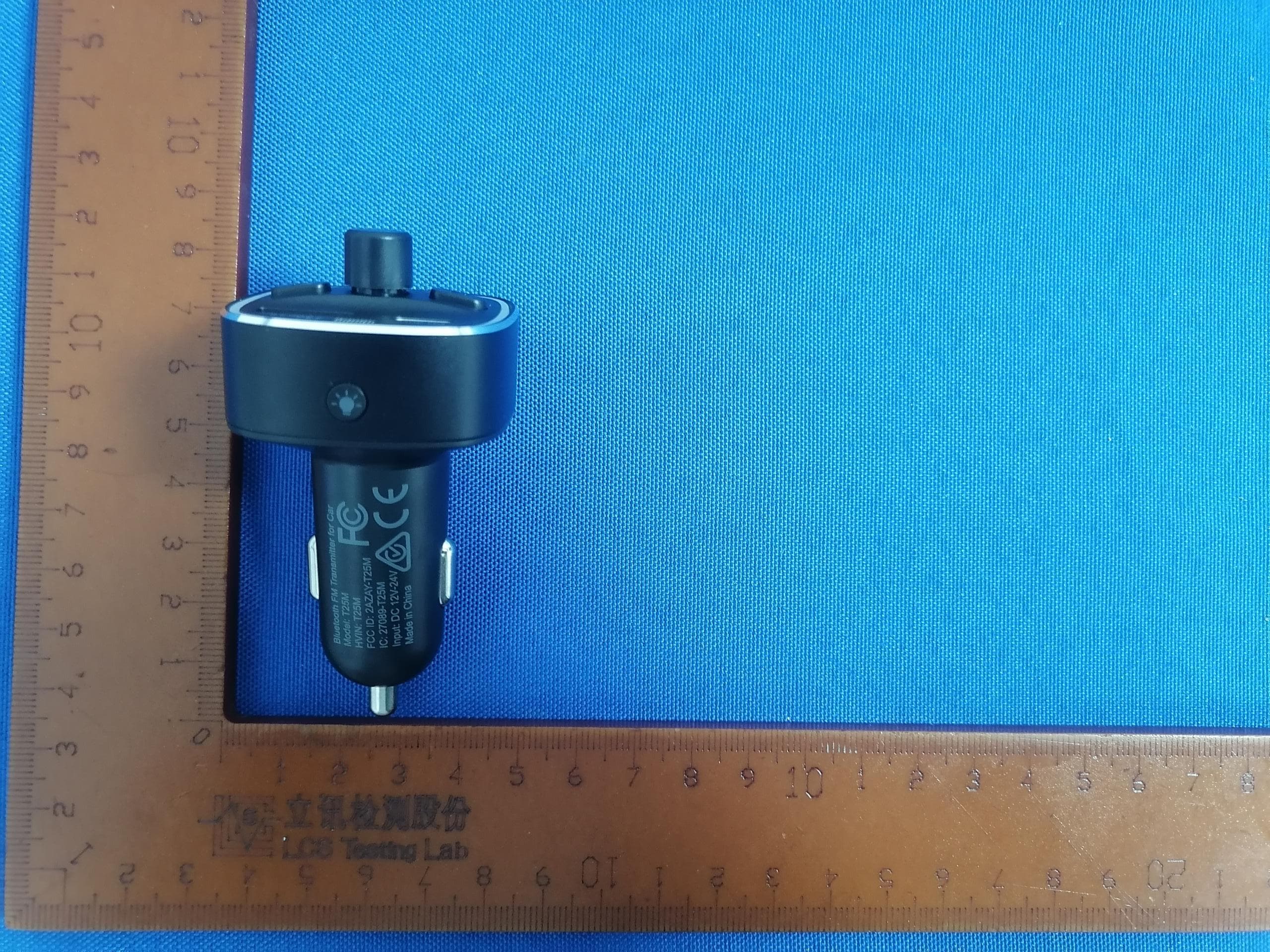 FM Transmitter - FCC ID 2AZAY-T25M - LENCENT