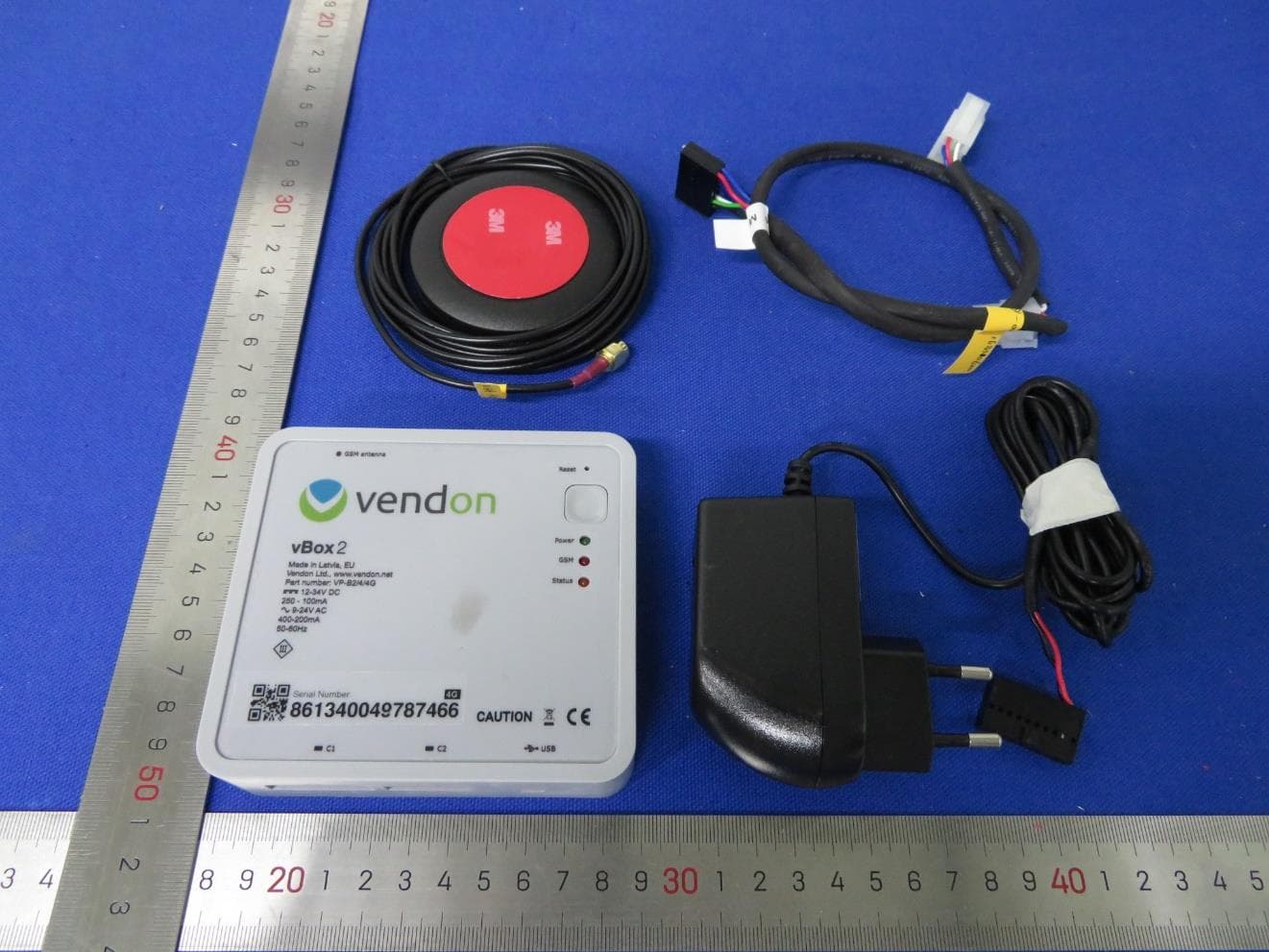 vBox2 Data Collection Device - FCC ID 2AZE3-VP-B244G - Vendon