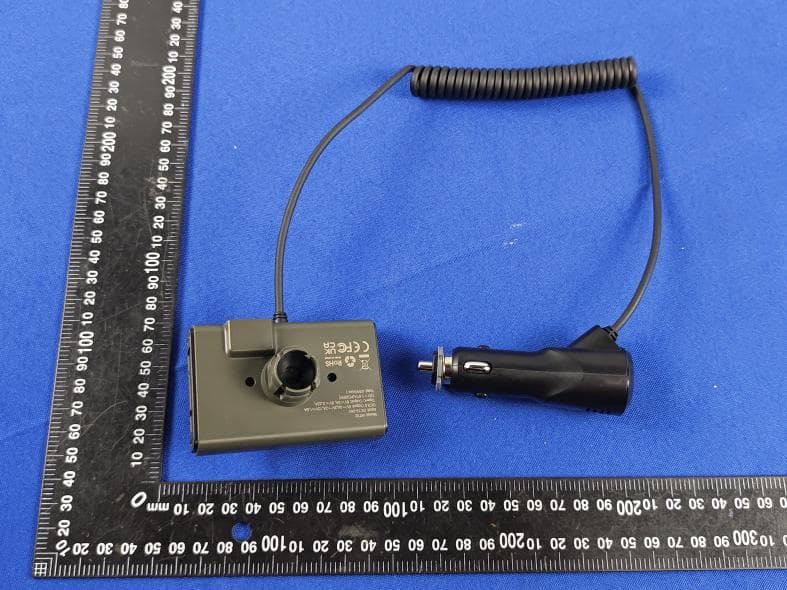 Car FM transmitter and car charger - FCC ID 2BC49-MT02 - Shenzhen James Audio Technology Co.,Ltd