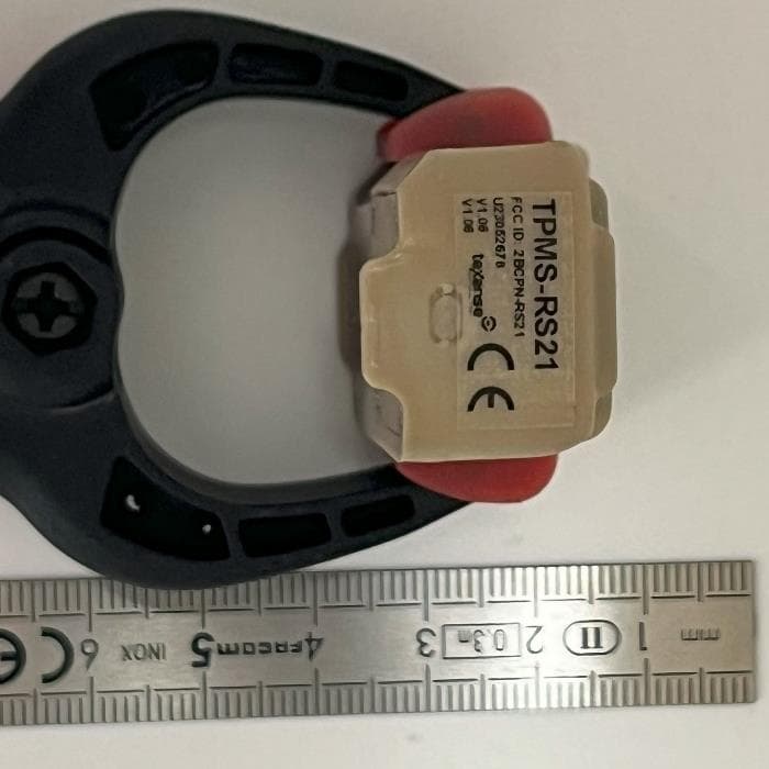 TPMS system, tire pressure sensor - FCC ID 2BCPN-RS21 - Texys Internationnal