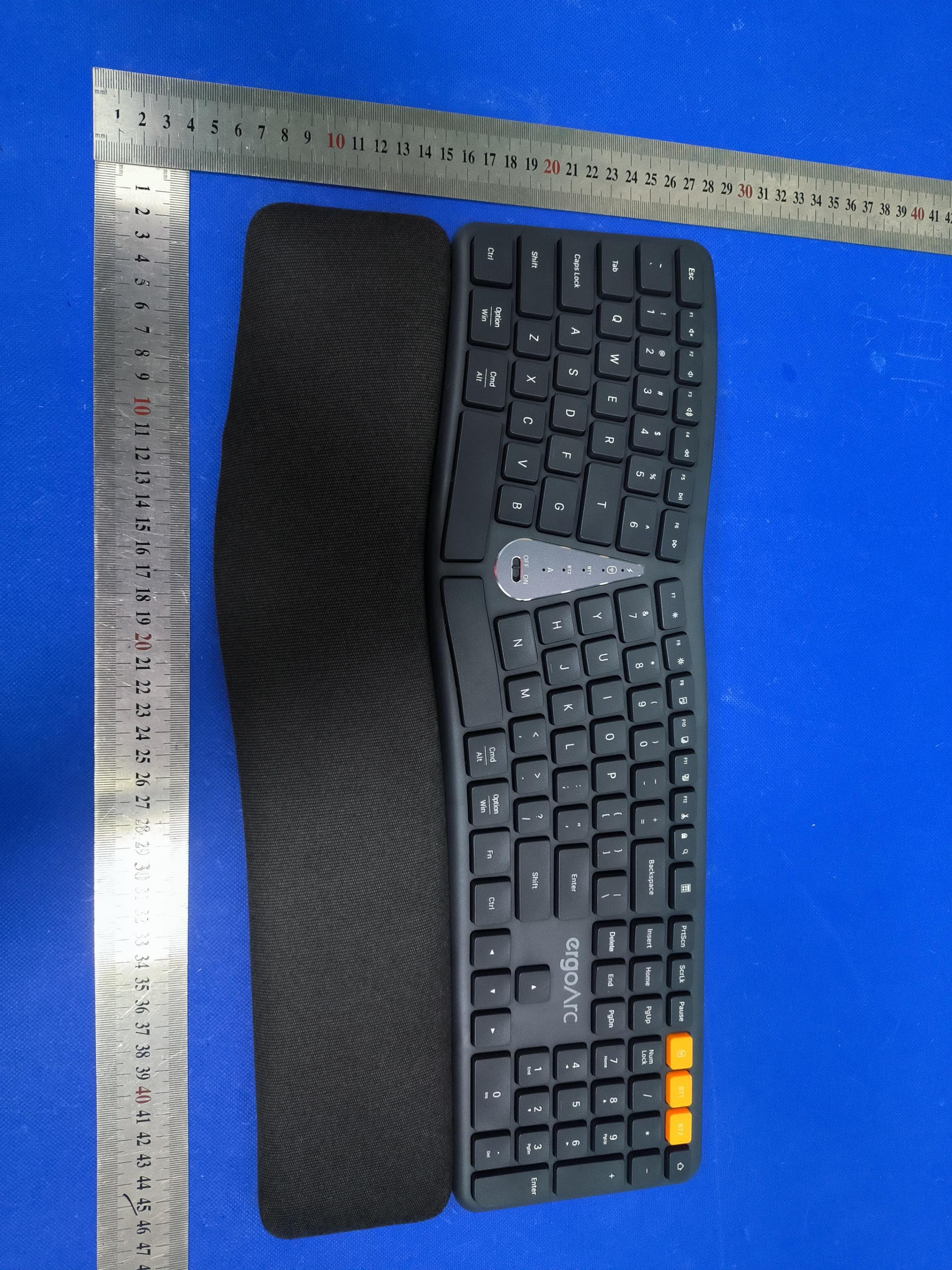 Wireless Bluetooth Keyboard - FCC ID 2BHFG-CKT1B - ErgoArc