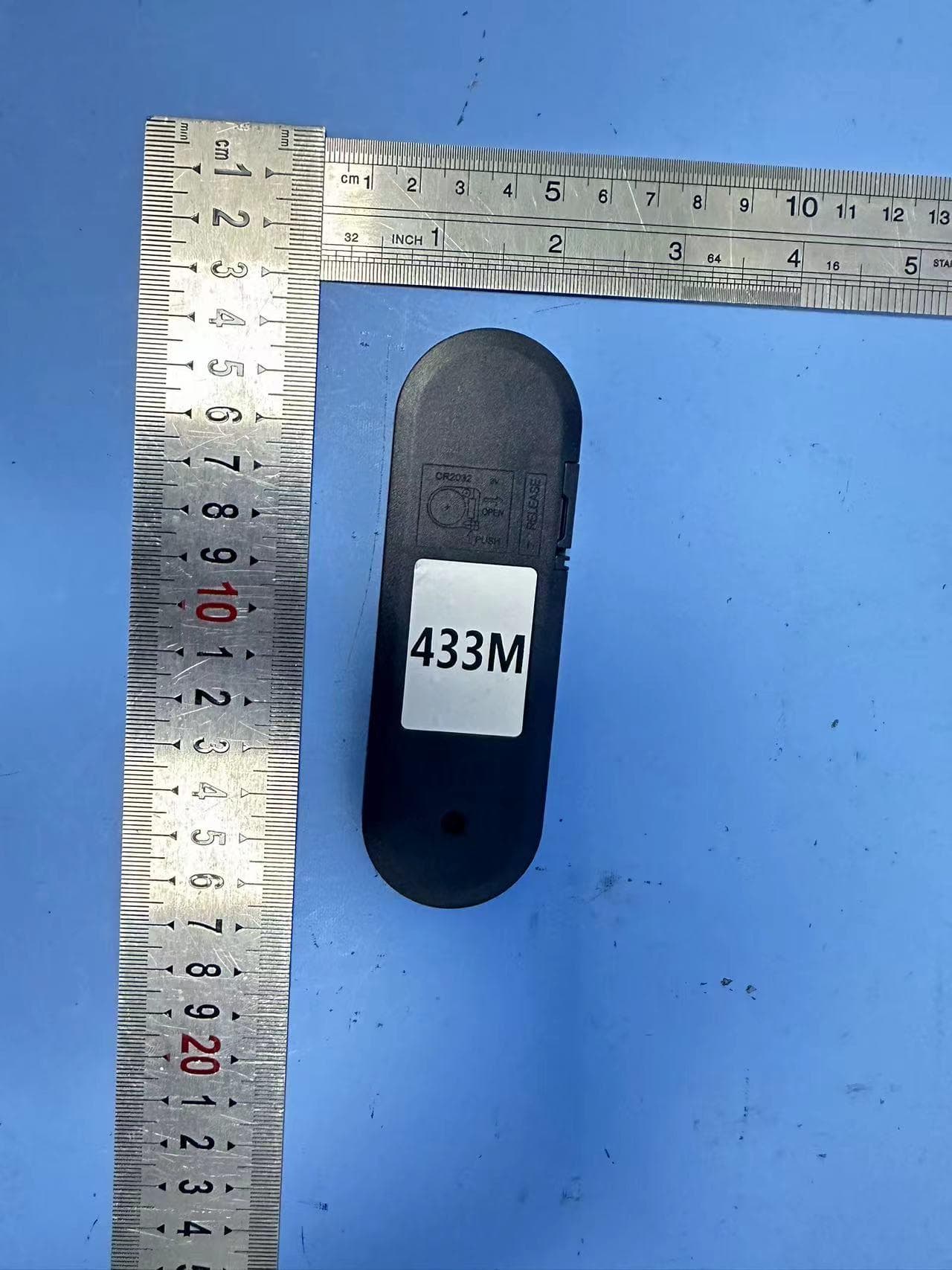 433 Remote controller - FCC ID 2BKDK-ZBJ-Y433 - Yongkang Jipin Industry and Trade Co.,Ltd