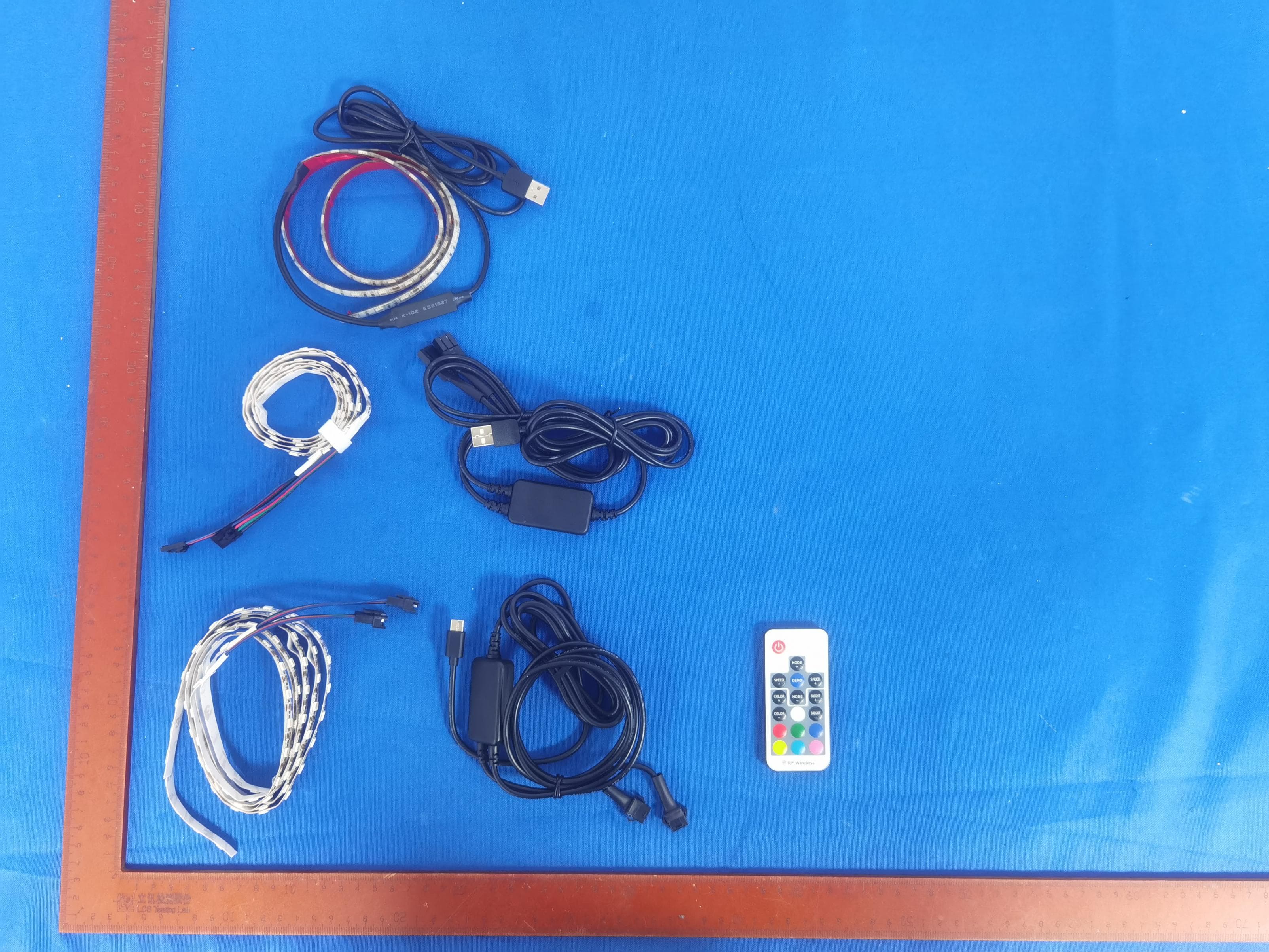 Wireless control RGB LED strip light - FCC ID 2BKZZ-XD-RF-20W - Shenzhen Xinglianxin Light Source Co., Ltd