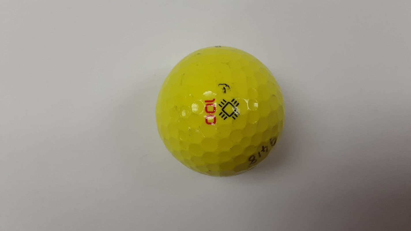 Golf Ball with Embedded Electronics - FCC ID 2BU5AIC1A1B1C - Chip'D Inc.
