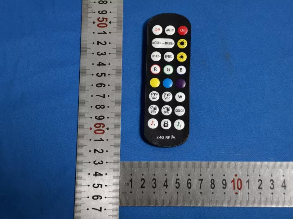 LED Strip Remote Control - FCC ID 2BU5G-TN-YK01 - TECNON ELECTRONICS CO., LTD.