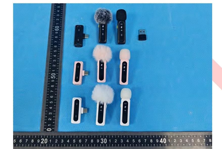Wireless lapel microphone - FCC ID 2BU8I-S2 - Shenzhen Ruihuachuang Technology Co., Ltd.