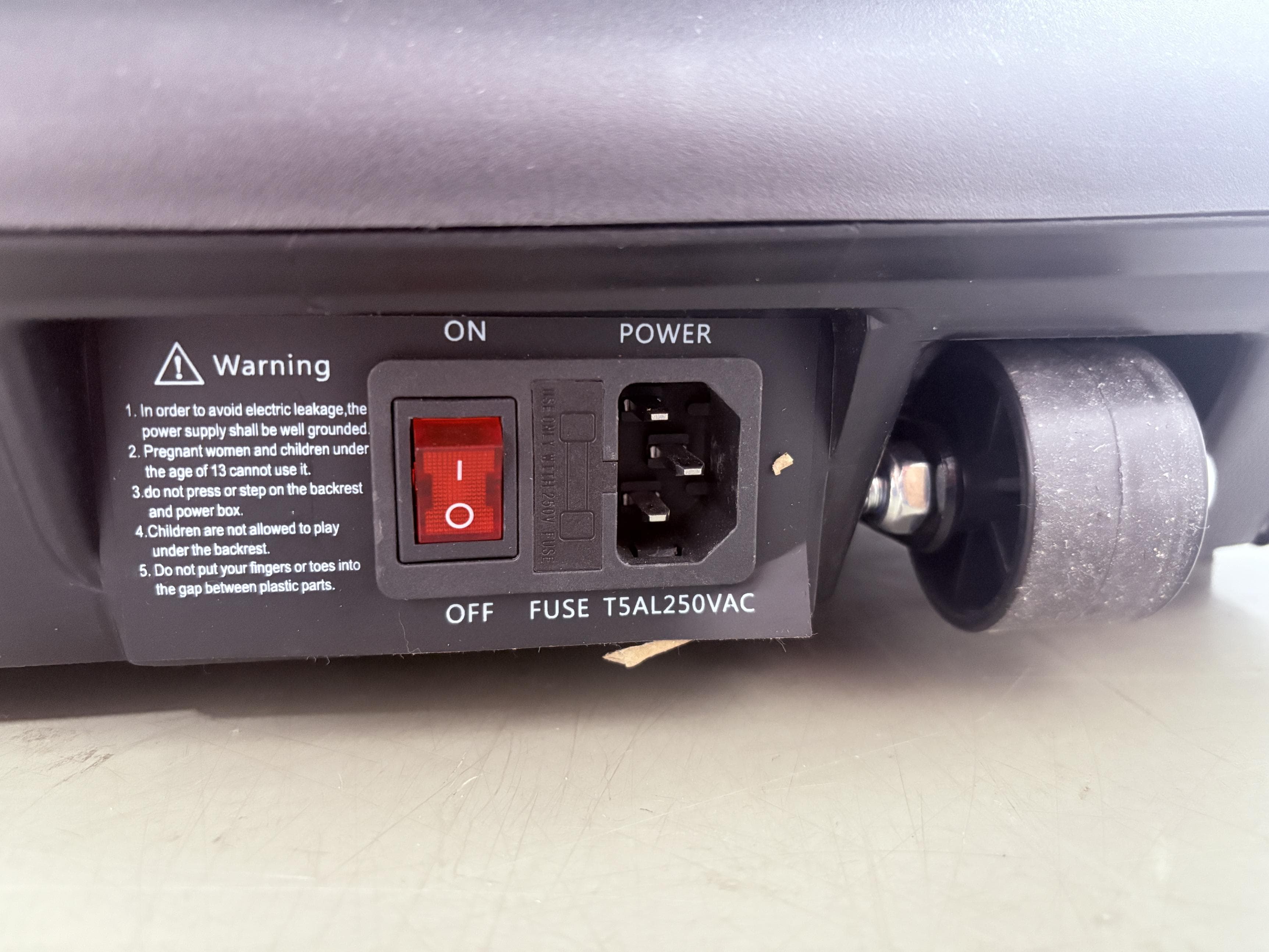 Massage Chair - FCC ID 2BUKC-4325A - Hong Kong Gethope Limited