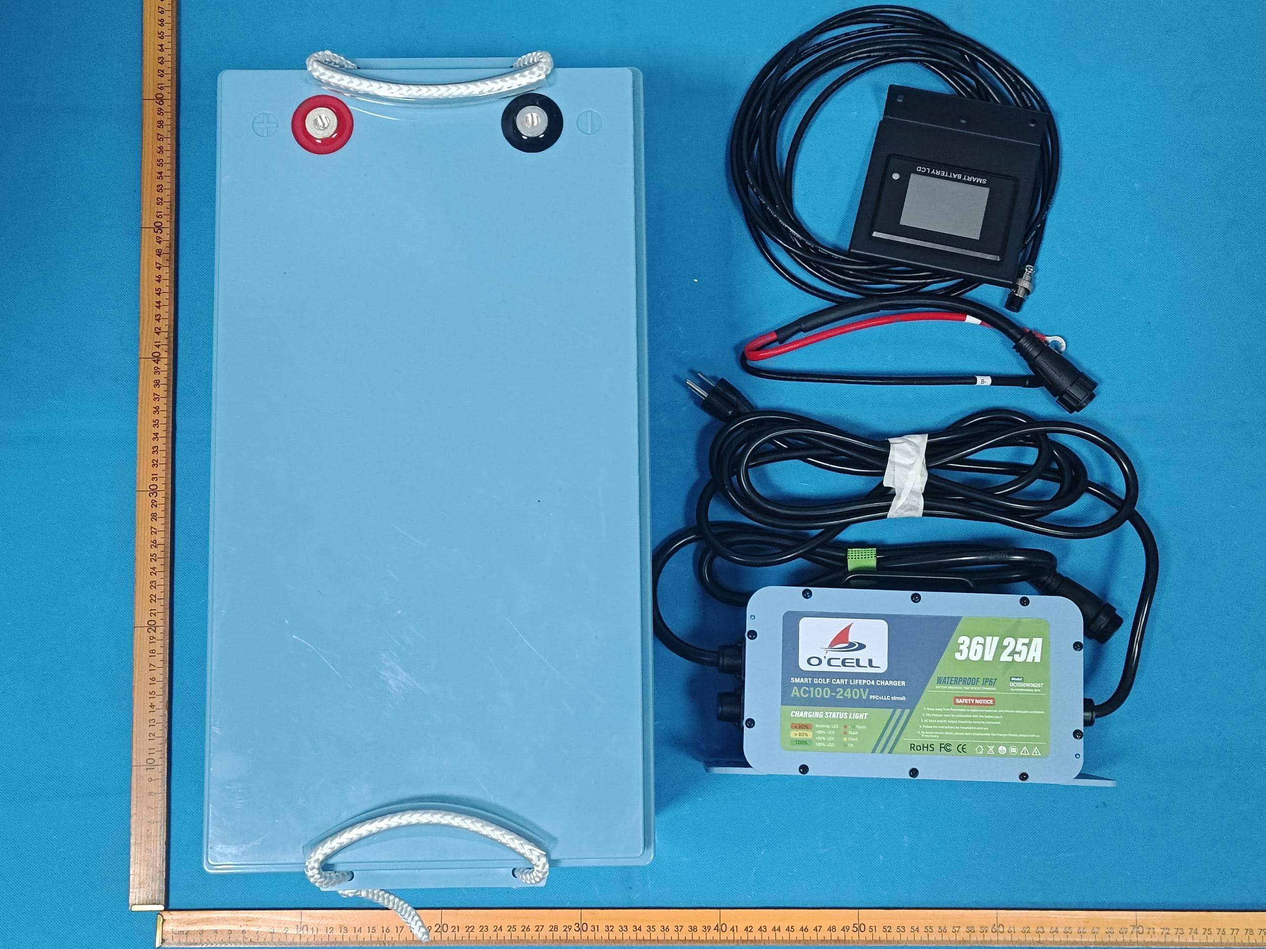 LiFePO4 Lithium Battery - FCC ID 2BUQF36V105AH - SHENZHEN OCELL TECHNOLOGY CO., LTD