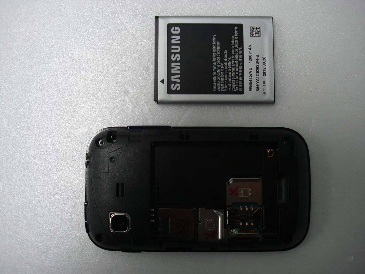 Cellular/PCS GSM Phone with WLAN and Bluetooth - FCC ID A3LGTS5303 - Samsung Electronics Co Ltd