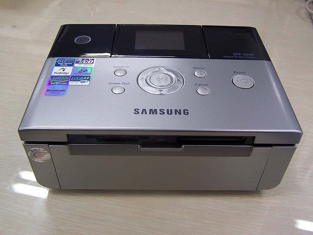 Photo Printer - FCC ID A3LSPP-2040 - Samsung Electronics Co Ltd