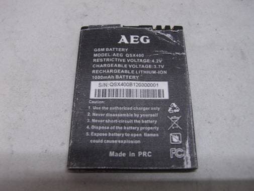 MOBILE PHONE -WIFI PORTION - FCC ID A72-QSX400 - AEG Telecomunicacoes, S.A.