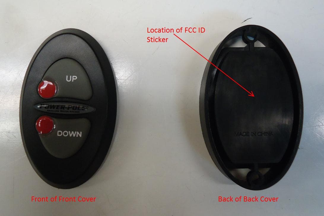 DASH SWITCH FOR OPERATING POWER-POLE WITH C-MONSTER - FCC ID A7FEA018B - JL MARINE SYSTEMS, INC.