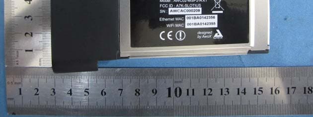 Slotius Wireless Card - FCC ID A7K-SLOTIUS - AWOX