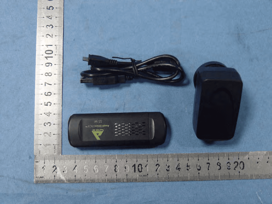 HDMI WI-FI Smart TV Stick - FCC ID A7KST-W - AWOX