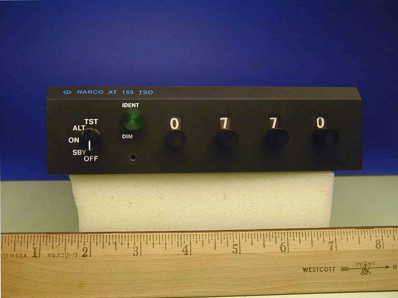 Aviation Transponder - FCC ID A9SAT155 - Narco Avionics Inc