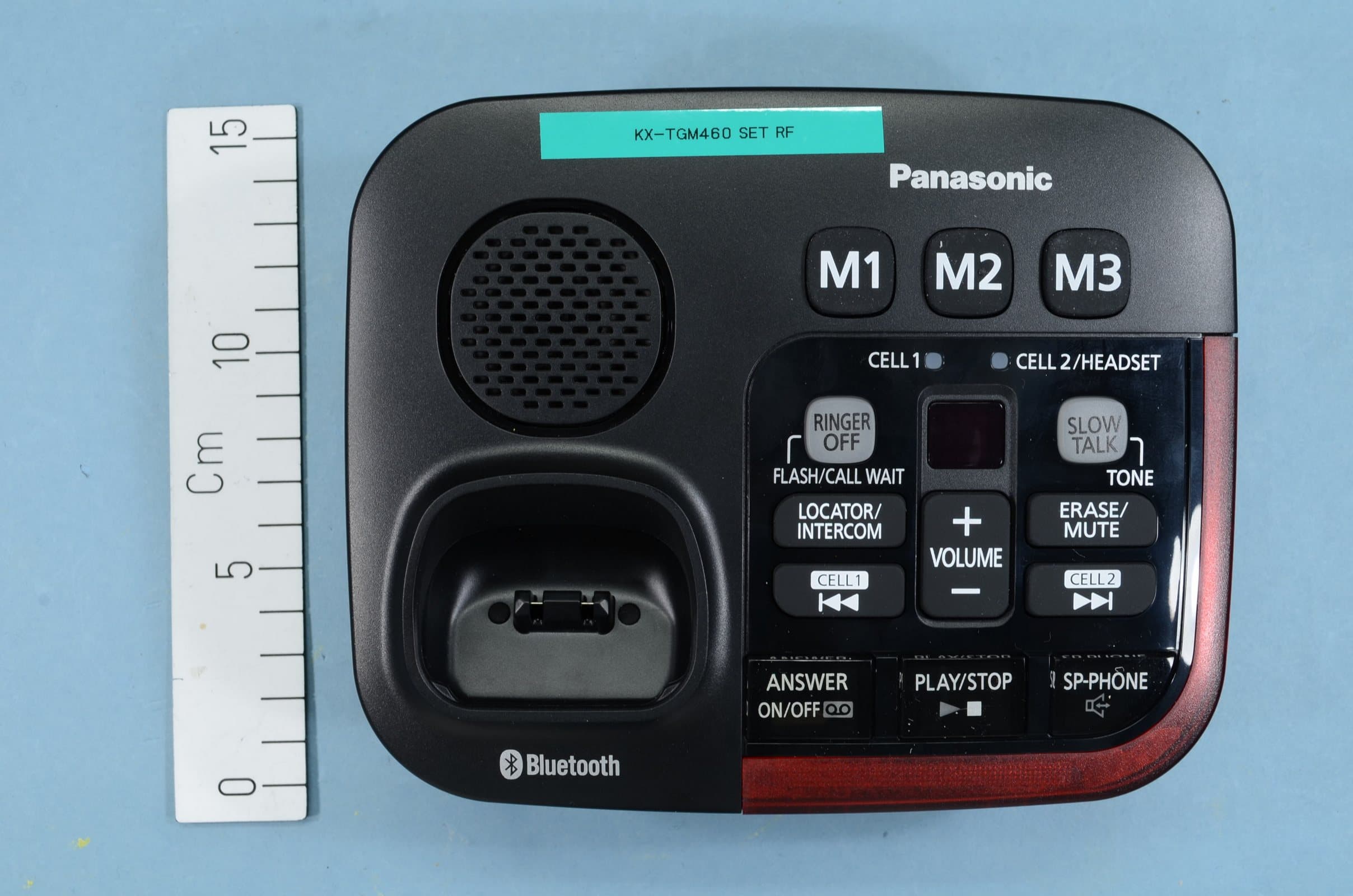 UPCS Cordless Telephone Base Station with Bluetooth Transceiver - FCC ID ACJ96NKX-TGM460 - Panasonic Corporation of North America