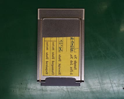 Wireless LAN PCMCIA Radio Card - FCC ID AK8PCWAC150S - Sony Group Corporation