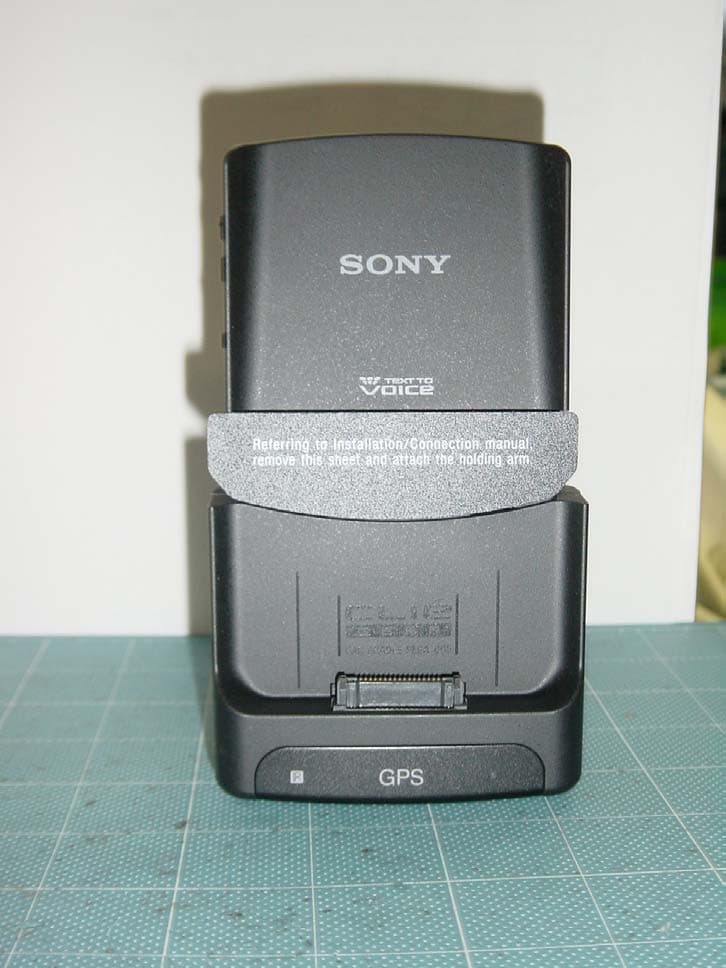Car Cradle - FCC ID AK8PEGACC5 - Sony Group Corporation