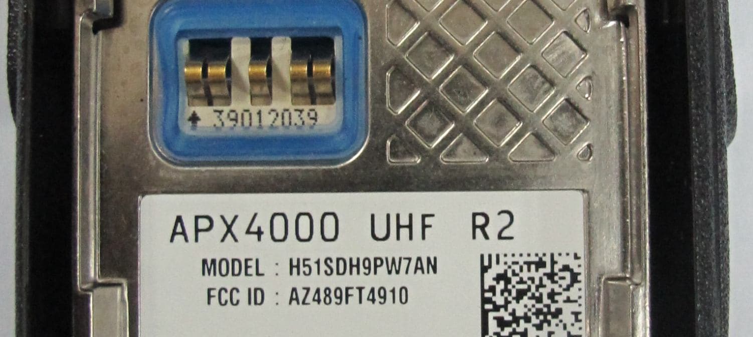 Portable 2-Way Radio - FCC ID AZ489FT4910 - Motorola Solutions, Inc.