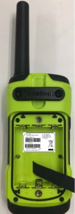 Portable 2-way Radio - FCC ID AZ489FT4973 - Motorola Solutions, Inc.