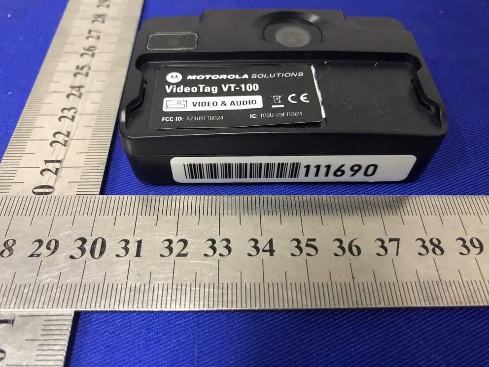 VideoTag - FCC ID AZ489FT6024 - Motorola Solutions, Inc.