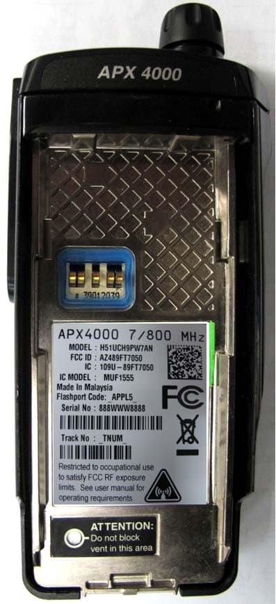 PORTABLE 2-WAY RADIO - FCC ID AZ489FT7050 - Motorola Solutions, Inc.