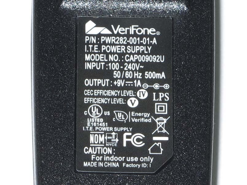 POS Terminal - FCC ID B32PP1000SECTLS - VeriFone Inc
