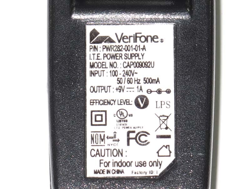 POS Terminal - FCC ID B32VX805CTLS - VeriFone Inc