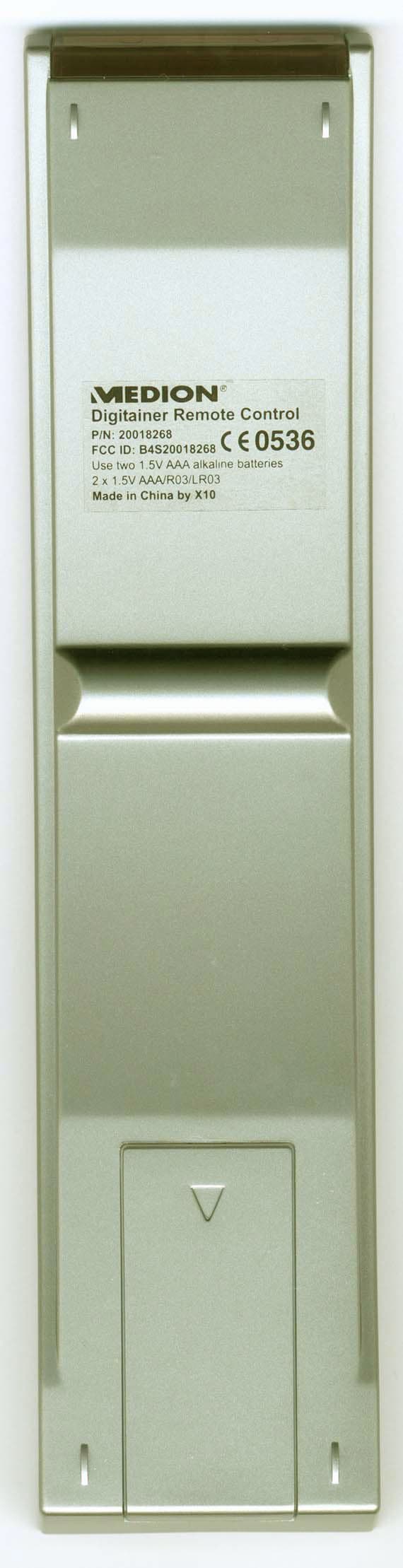pc remote control - FCC ID B4S20018268 - Authinx Inc.