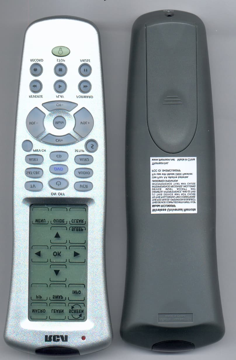 Remote Control Transmitter - FCC ID B4SRCU900RF - Authinx Inc.