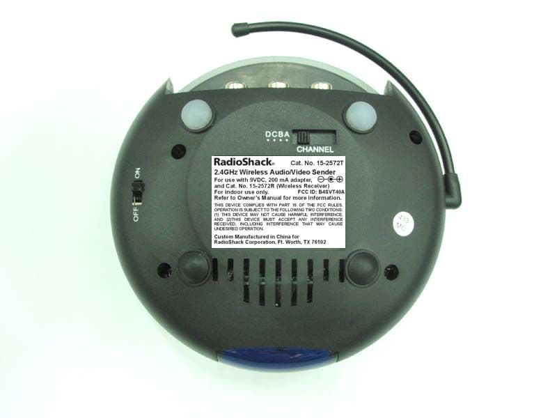 Wireless Audio/Video Sender - FCC ID B4SVT40A - Authinx Inc.