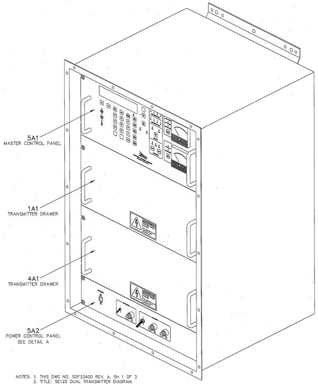 Non-directional radio beacon - FCC ID B69SE125 - Southern Avionics Company