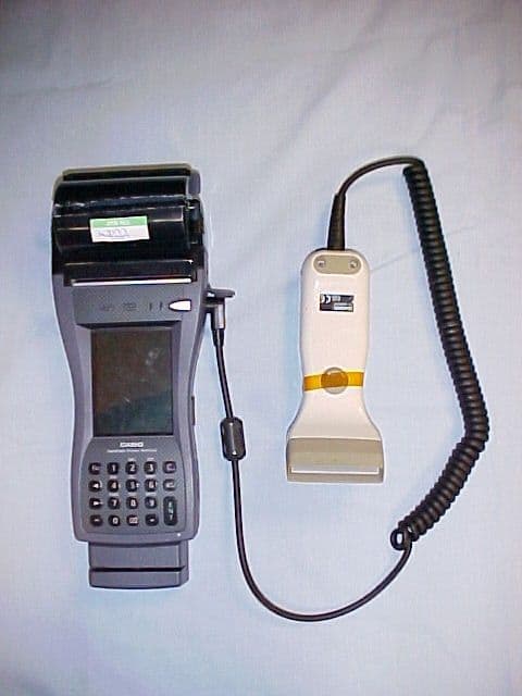 Handheld Printer Terminal - FCC ID BBQIT3000 - Casio Computer Co., Ltd.