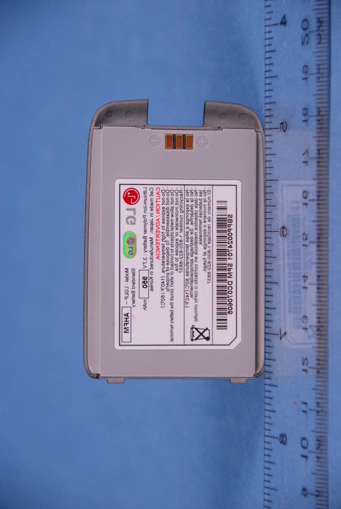 Cellular/PCS CDMA Phone with Bluetooth - FCC ID BEJLX260 - LG Electronics USA, Inc.