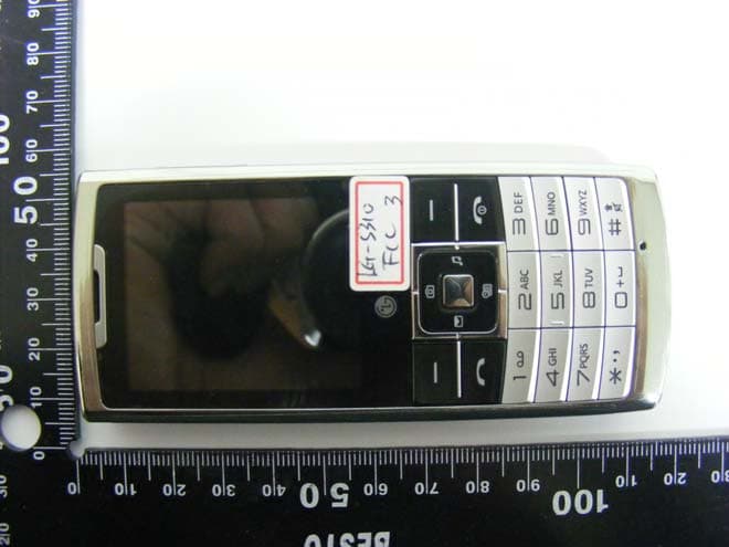 Cellular/PCS GSM/EDGE Phone with Bluetooth - FCC ID BEJS310 - LG Electronics USA, Inc.