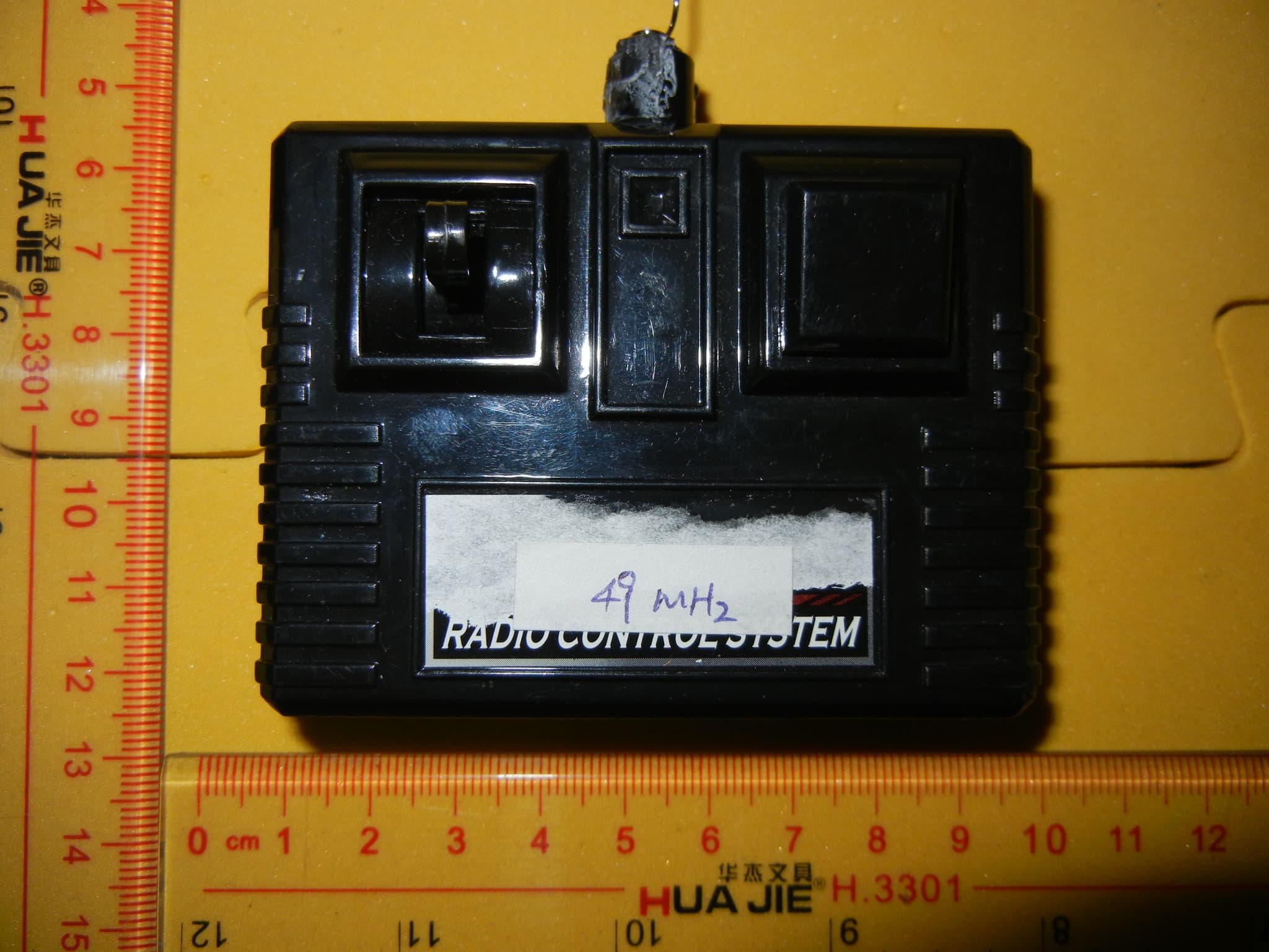 49.82-49.90 MHz WIRELESS REMOTE CONTROL TOY-TX - FCC ID BY32160-49TP - Scientific Toys Ltd