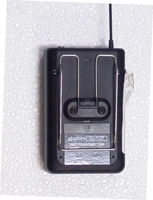 BELTPACK WIRELESS MICROPHONE - FCC ID BZB30BT - Azden Corporation