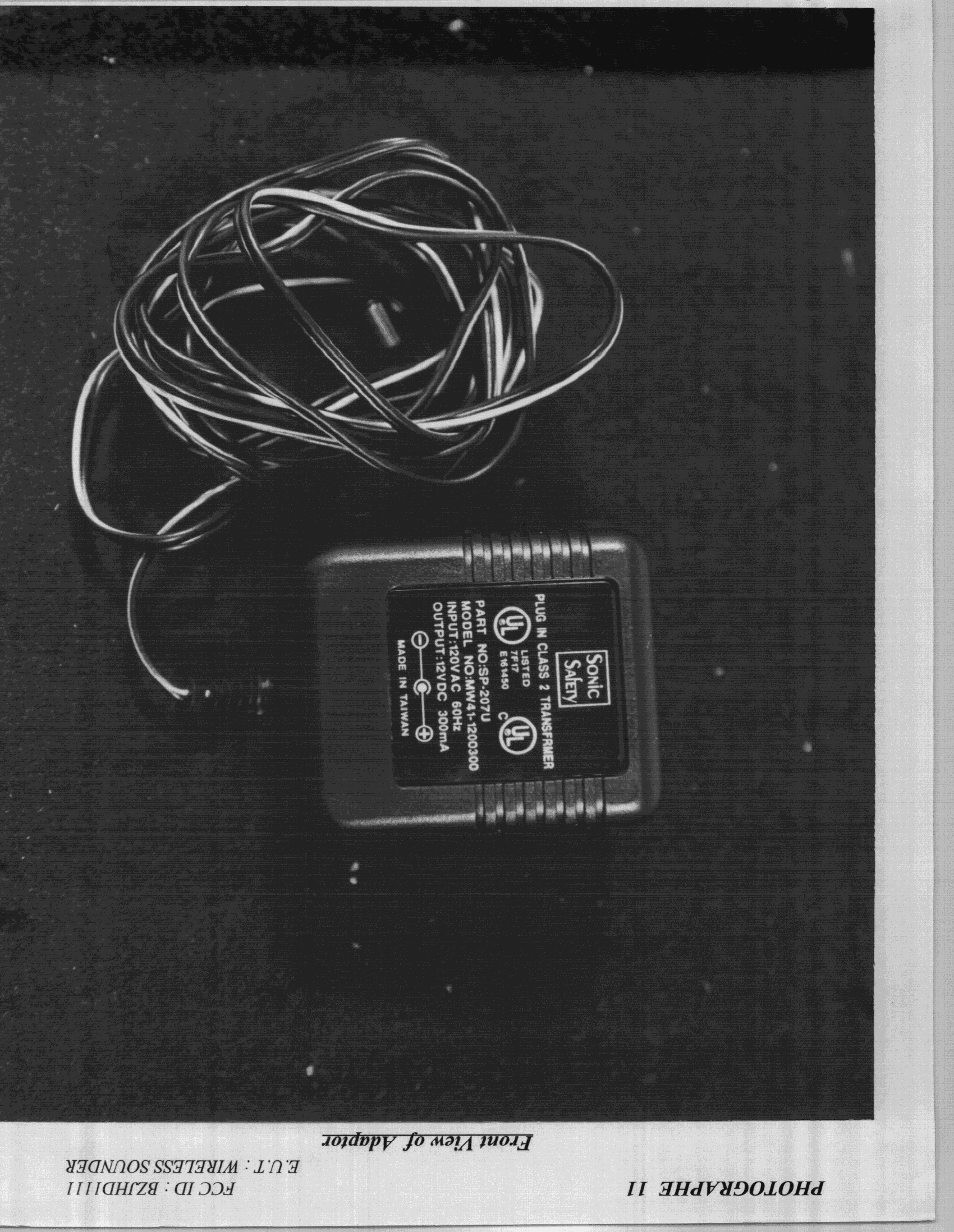 CYY - Communications Receiver used w/Pt 15 Transmitter - FCC ID BZJHD1111 - Zonas Technology Inc.