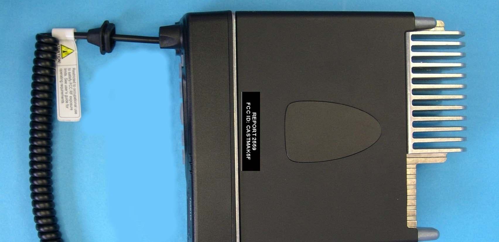 Mobile Transceiver - FCC ID CASTMAK5F - Tait International Limited