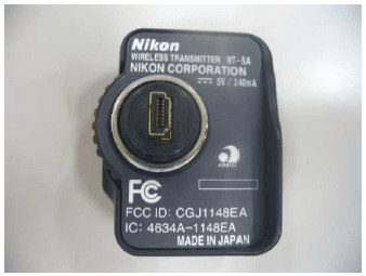 Wireless Transmitter - FCC ID CGJ1148EA - Nikon Corporation