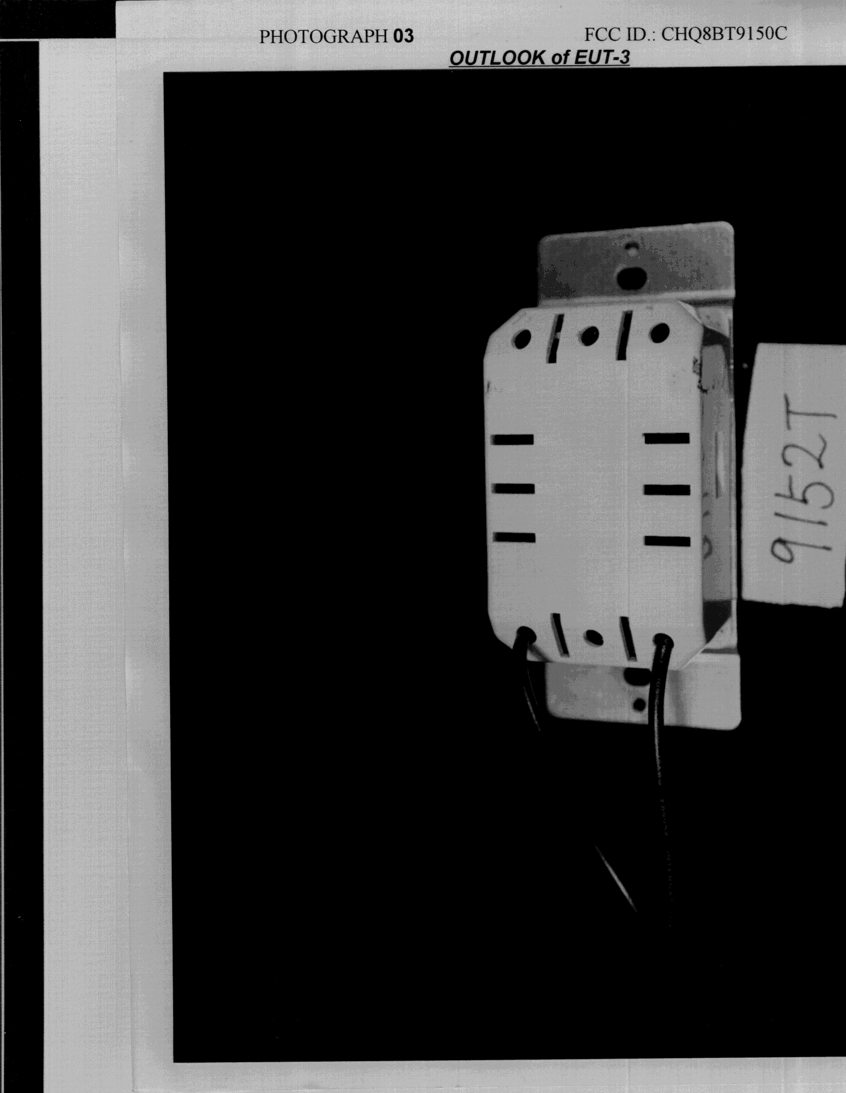 DSC - Part 15 Security/Remote Control Transmitter - FCC ID CHQ8BT9150C - Rhine Electronics Co Ltd