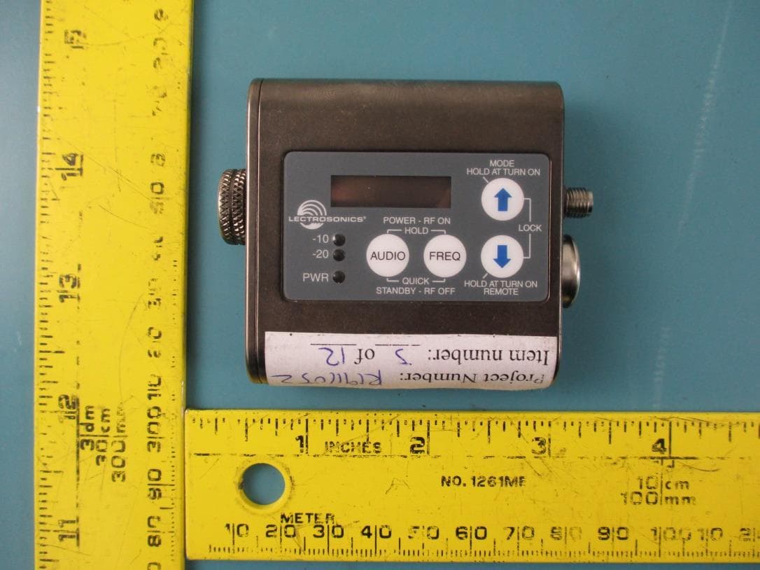 Wireless Microphone Transmitter - FCC ID DBZSMV79 - Lectrosonics Inc