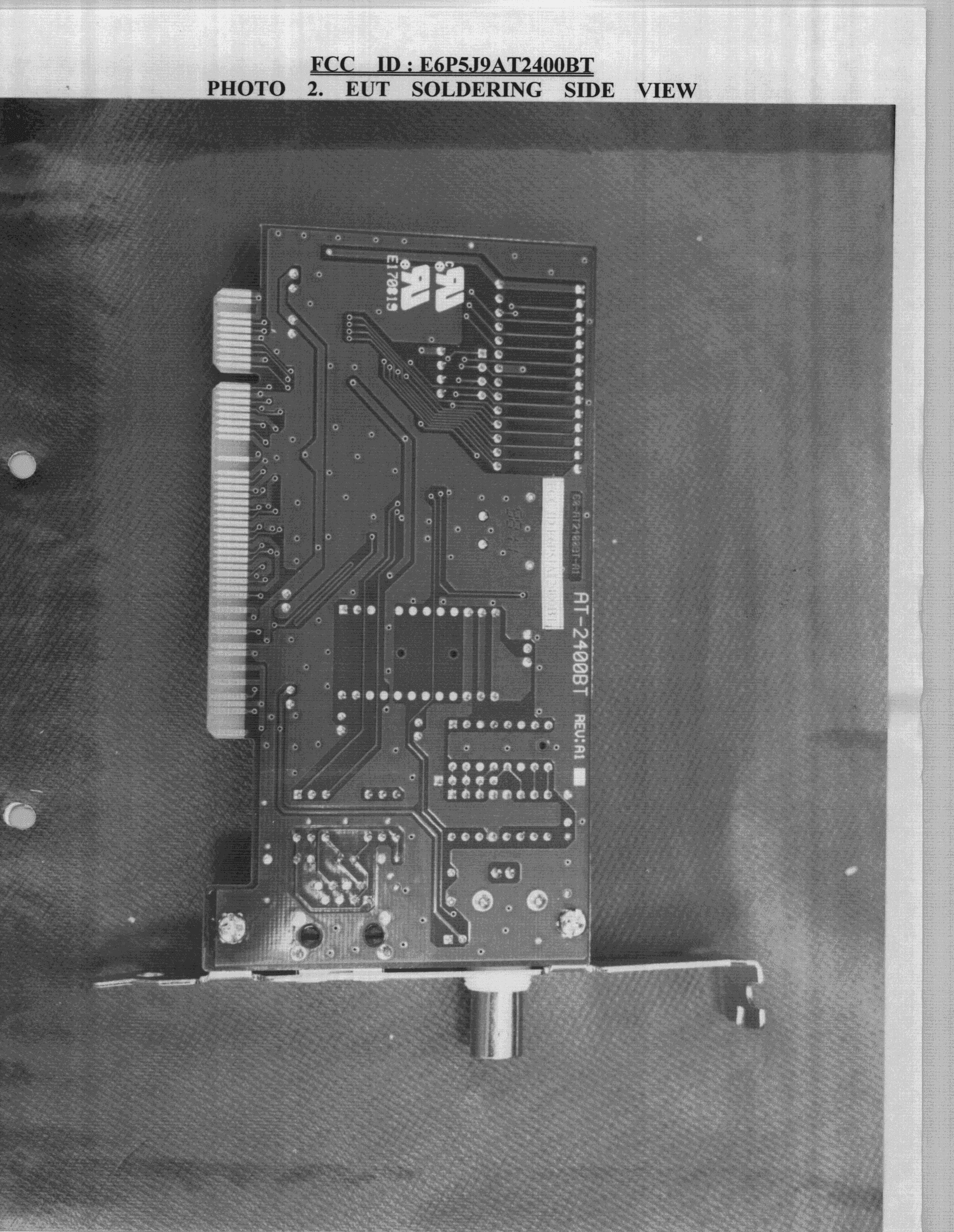 JBP - Part 15 Class B Computing Device Peripheral - FCC ID E6P5J9AT2400BT - R P T I International Ltd